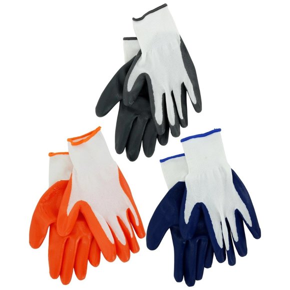 Tool Bench Hardware Nitrile Coated Gloves - Picture 3 of 13